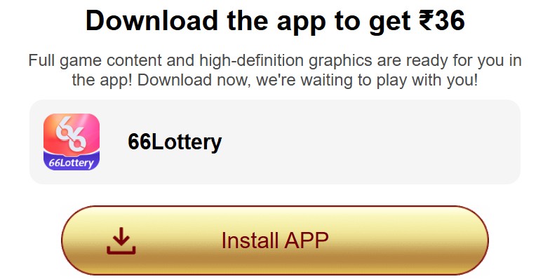 66 Lottery App Download